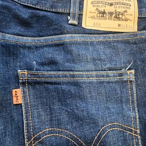 Orange Tab Levi's Men's Blue Jeans Big "E" LVC